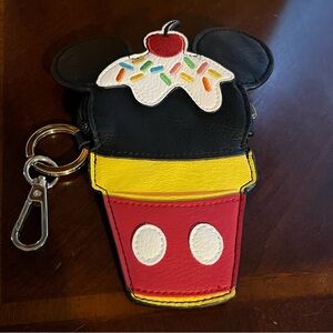Loungefly Disney Mickey Mouse Ice Cream Sundae coin Purse